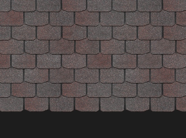 Гибкая черепица Docke Premium, Цюрих, Ежевика, 3 м2