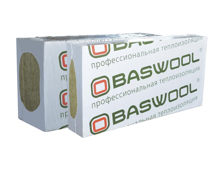Утеплитель BASWOOL 60 - Стандарт 1200х600х80 мм, 6 шт. уп