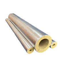 Цилиндры минераловатные тепло и звукоизоляционные огнезащитные EURO-ШЕЛЛ Ц 80/Ф, 1000x8x20